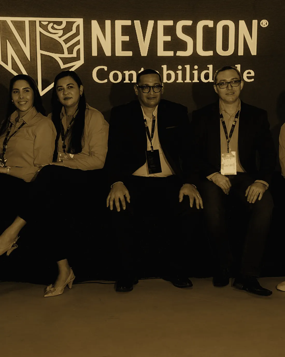 Equipe da Nevescon, patrocinadora da MOVE Anos 2000.